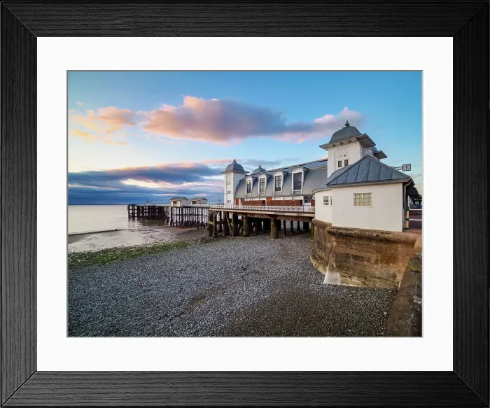 Framed Print : Penarth Pier at dawn, Penarth, Vale of Glamorgan, Wales, United Kingdom, Europe Framed Print : Penarth Pier at dawn, Penarth, Vale of Glamorgan, Wales, United Kingdom, Europe