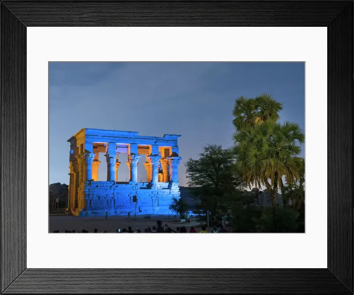 Framed Print : Sound and light show at the Temple of Philae, Trajan's Kiosk, UNESCO World Heritage Site, Agilkia Island, Aswan, Egypt, North Africa, Africa Framed Print : Sound and light show at the Temple of Philae, Trajan's Kiosk, UNESCO World Heritage Site, Agilkia Island, Aswan, Egypt, North Africa, Africa