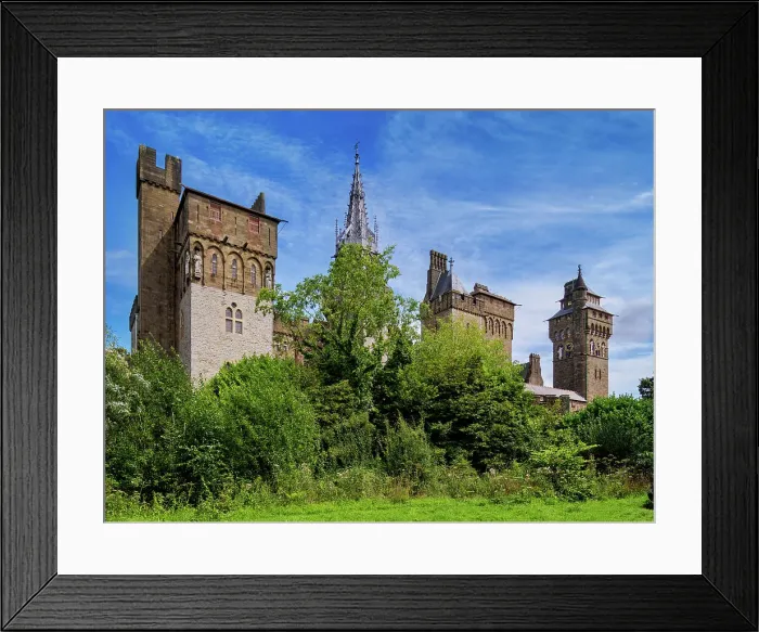 Framed Print : Cardiff Castle seen from Bute Park, Cardiff, Wales, United Kingdom, Europe Framed Print : Cardiff Castle seen from Bute Park, Cardiff, Wales, United Kingdom, Europe