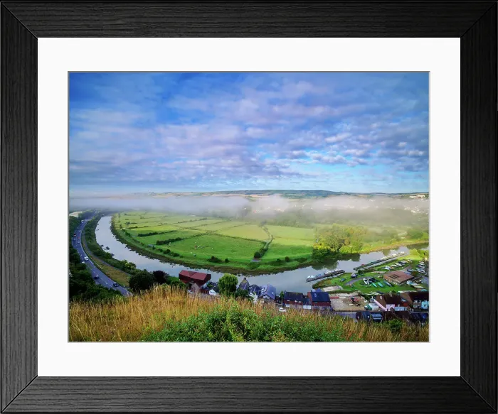 Framed Print : River Ouse, elevated view, Lewes, East Sussex, England, United Kingdom, Europe Framed Print : River Ouse, elevated view, Lewes, East Sussex, England, United Kingdom, Europe
