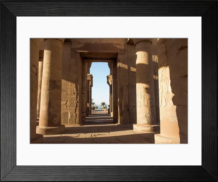 Framed Print : Temple of Kom Ombo dedicated to gods Sobek and Haroeris, Egypt, North Africa, Africa Framed Print : Temple of Kom Ombo dedicated to gods Sobek and Haroeris, Egypt, North Africa, Africa