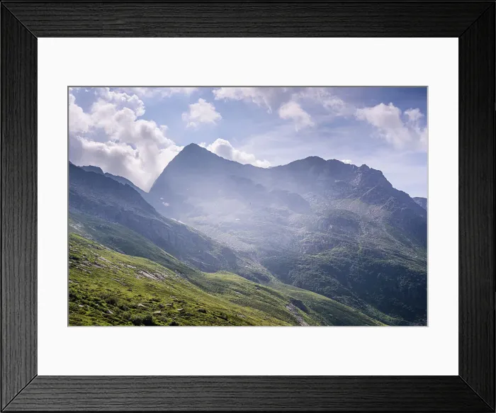 Framed Print : Dramatic mountain landscape and geological fault in the Italian Alps, Colle del Turlo, Vercelli, Piedmont, Italy, Europe Framed Print : Dramatic mountain landscape and geological fault in the Italian Alps, Colle del Turlo, Vercelli, Piedmont, Italy, Europe