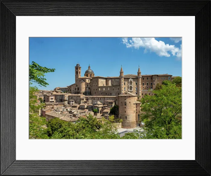 Framed Print : Panorama of the Cathedral, Palazzo Ducale and historic center, UNESCO World Heritage Site, Urbino, Marche, Italy, Europe Framed Print : Panorama of the Cathedral, Palazzo Ducale and historic center, UNESCO World Heritage Site, Urbino, Marche, Italy, Europe