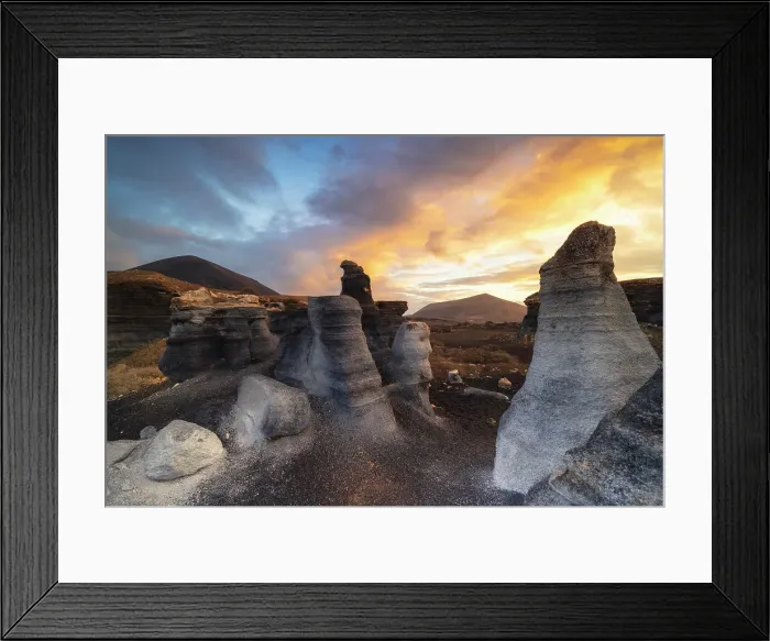 Framed Print : Stratified City at sunrise, Las Palmas, Lanzarote, Canary Islands, Spain, Atlantic, Europe Framed Print : Stratified City at sunrise, Las Palmas, Lanzarote, Canary Islands, Spain, Atlantic, Europe