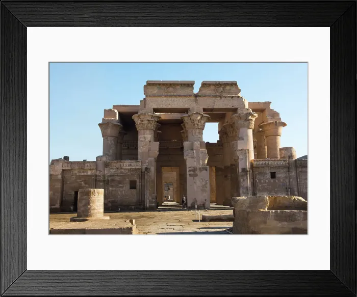 Framed Print : Temple of Kom Ombo dedicated to gods Sobek and Haroeris, Egypt, North Africa, Africa Framed Print : Temple of Kom Ombo dedicated to gods Sobek and Haroeris, Egypt, North Africa, Africa