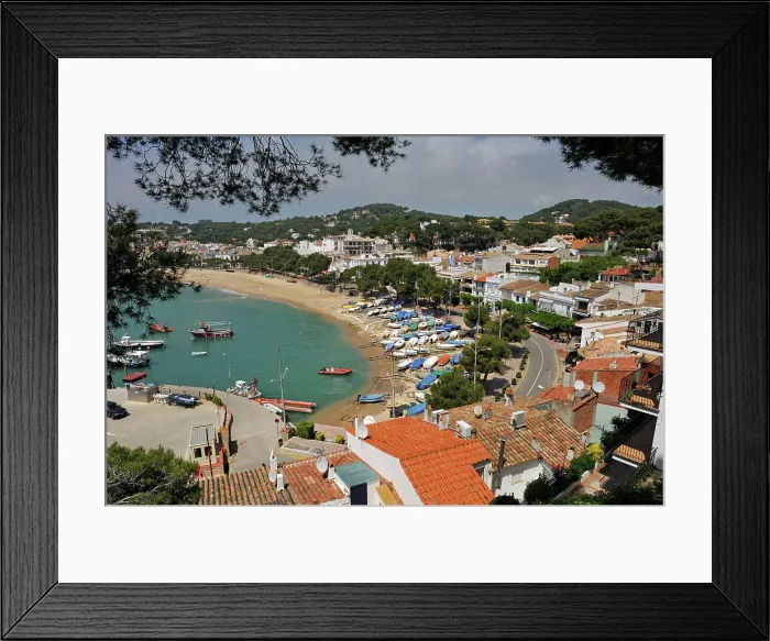 Framed Print : Llafranc, Palafrugell, Costa Brava, Catalonia, Spain, Europe Framed Print : Llafranc, Palafrugell, Costa Brava, Catalonia, Spain, Europe
