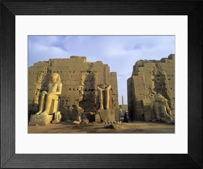 Framed Print : Eighth pylon, Precinct of Amun-Re, Karnak, UNESCO World Heritage Site, Luxor, Thebes, Egypt, North Africa, Africa Framed Print : Eighth pylon, Precinct of Amun-Re, Karnak, UNESCO World Heritage Site, Luxor, Thebes, Egypt, North Africa, Africa