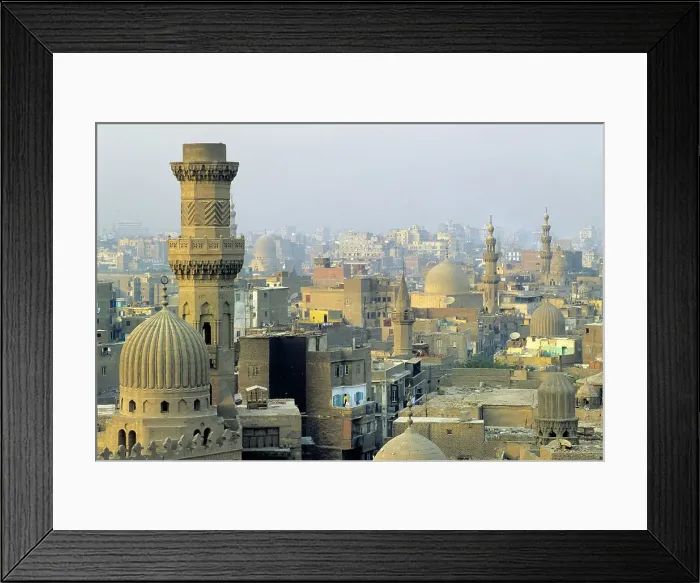 Framed Print : View over Cairo from the Blue Mosque, Cairo, Egypt, North Africa, Africa Framed Print : View over Cairo from the Blue Mosque, Cairo, Egypt, North Africa, Africa