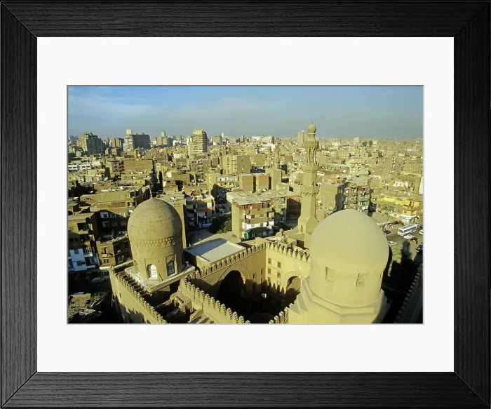 Framed Print : View over Cairo from the Blue Mosque, Cairo, Egypt, North Africa, Africa Framed Print : View over Cairo from the Blue Mosque, Cairo, Egypt, North Africa, Africa