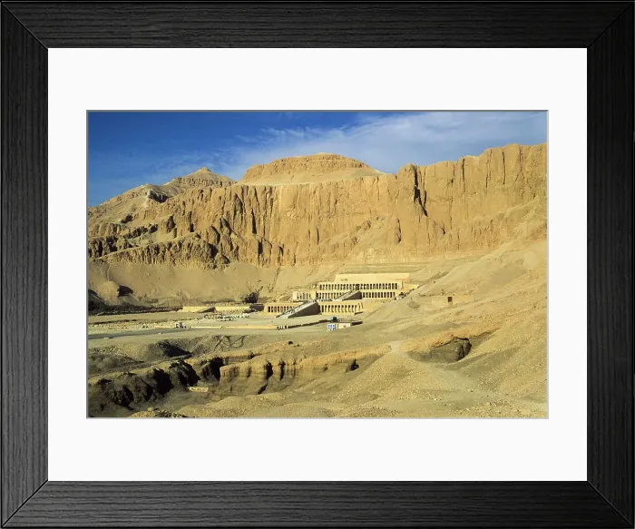 Framed Print : Hatshepsut's Temple at Deir el-Bahari site, UNESCO World Heritage Site, Thebes, Egypt, North Africa, Africa Framed Print : Hatshepsut's Temple at Deir el-Bahari site, UNESCO World Heritage Site, Thebes, Egypt, North Africa, Africa