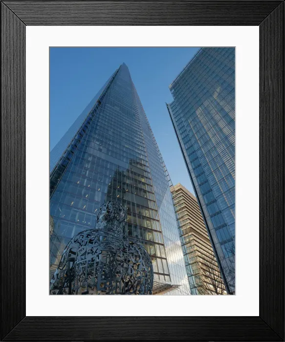 Framed Print : WE, a sculptural installation outside The Shard, London Bridge, London, , England, United Kingdom, Europe Framed Print : WE, a sculptural installation outside The Shard, London Bridge, London, , England, United Kingdom, Europe