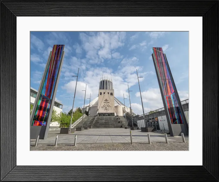 Framed Print : Metropolitan Cathedral of Christ the King, Liverpool, Merseyside, England, United Kingdom, Europe Framed Print : Metropolitan Cathedral of Christ the King, Liverpool, Merseyside, England, United Kingdom, Europe