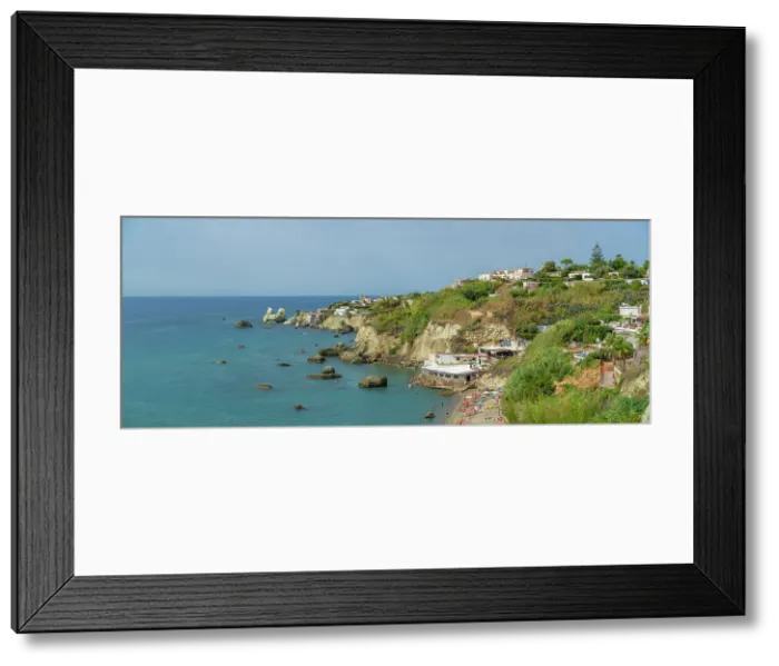 Framed Print : View of coastline in Forio, Forio, Island of Ischia, Campania, Italy, Europe Framed Print : View of coastline in Forio, Forio, Island of Ischia, Campania, Italy, Europe