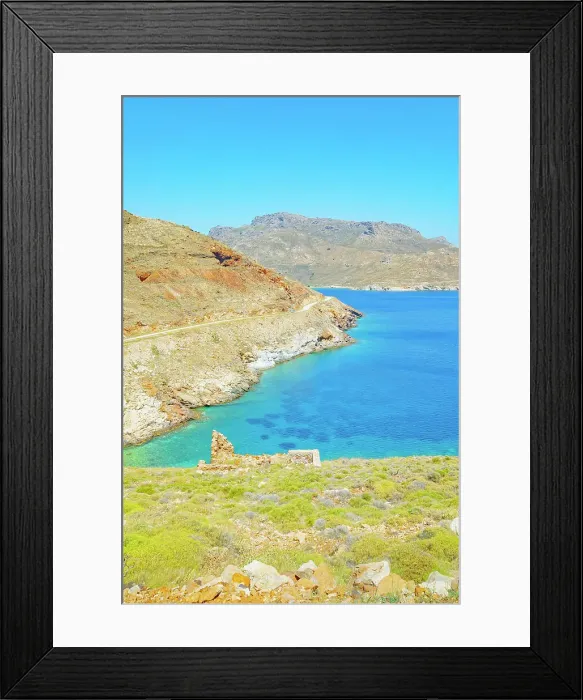 Framed Print : View of Serifos island southerrn coast near Koutalas beach, Serifos Island, Cyclades, Greek Islands, Greece, Europe Framed Print : View of Serifos island southerrn coast near Koutalas beach, Serifos Island, Cyclades, Greek Islands, Greece, Europe