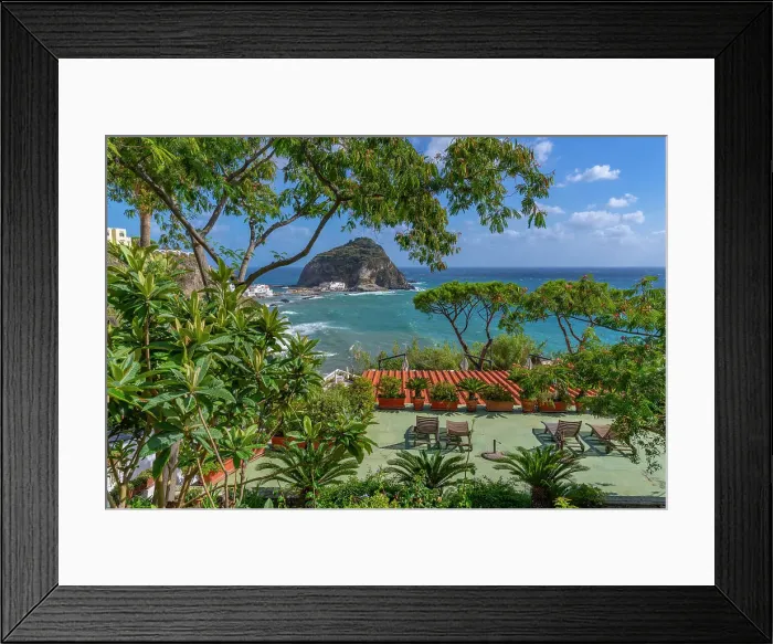 Framed Print : View of Torre di Sant'Angelo from elevated position in Sant'Angelo, Sant'Angelo, Island of Ischia, Campania, Italy, Europe Framed Print : View of Torre di Sant'Angelo from elevated position in Sant'Angelo, Sant'Angelo, Island of Ischia, Campania, Italy, Europe
