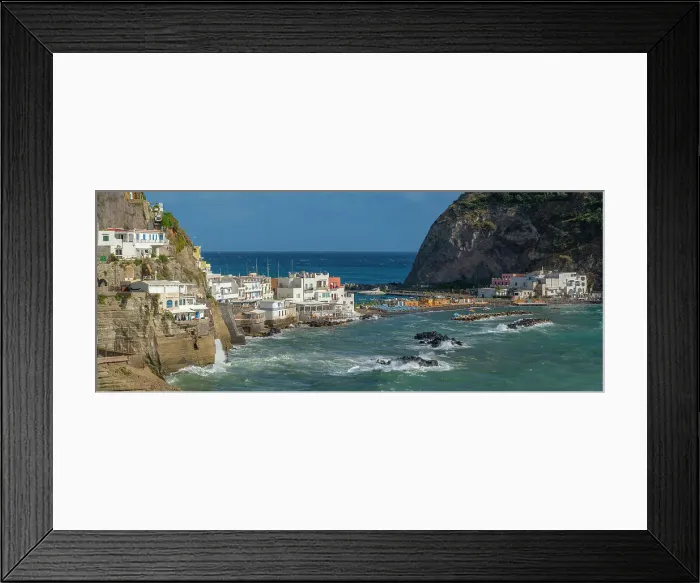 Framed Print : View of whitewashed buildings in the port from elevated position in Sant'Angelo, Sant'Angelo, Island of Ischia, Campania, Italy, Europe Framed Print : View of whitewashed buildings in the port from elevated position in Sant'Angelo, Sant'Angelo, Island of Ischia, Campania, Italy, Europe