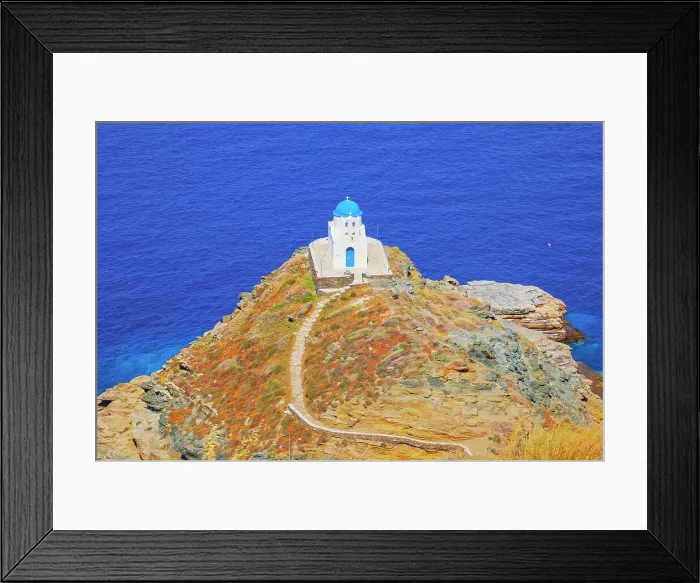 Framed Print : Seven Martyrs Church, Kastro, Sifnos Island, Cyclades, Greek Islands, Greece, Europe Framed Print : Seven Martyrs Church, Kastro, Sifnos Island, Cyclades, Greek Islands, Greece, Europe