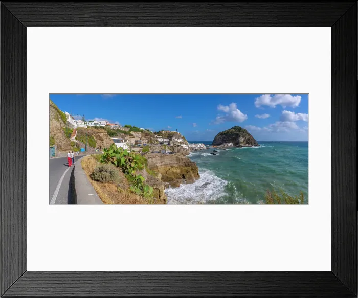Framed Print : View of Torre di Sant'Angelo from elevated position in Sant'Angelo, Sant'Angelo, Island of Ischia, Campania, Italy, Europe Framed Print : View of Torre di Sant'Angelo from elevated position in Sant'Angelo, Sant'Angelo, Island of Ischia, Campania, Italy, Europe