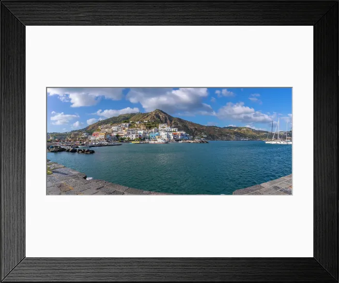 Framed Print : View of Sant'Angelo from Porto di Sant'Angelo, Sant'Angelo, Island of Ischia, Campania, Italy, Europe Framed Print : View of Sant'Angelo from Porto di Sant'Angelo, Sant'Angelo, Island of Ischia, Campania, Italy, Europe