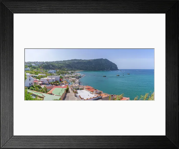 Framed Print : View of Spiaggia di Citara beach, Forio, Island of Ischia, Campania, Italy, Europe Framed Print : View of Spiaggia di Citara beach, Forio, Island of Ischia, Campania, Italy, Europe