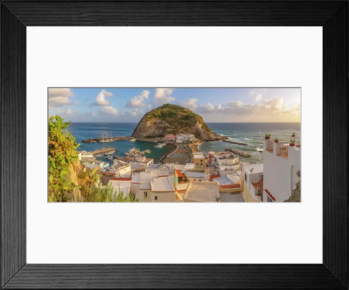 Framed Print : View of Torre di Sant'Angelo from elevated position in Sant'Angelo, Sant'Angelo, Island of Ischia, Campania, Italy, Europe Framed Print : View of Torre di Sant'Angelo from elevated position in Sant'Angelo, Sant'Angelo, Island of Ischia, Campania, Italy, Europe