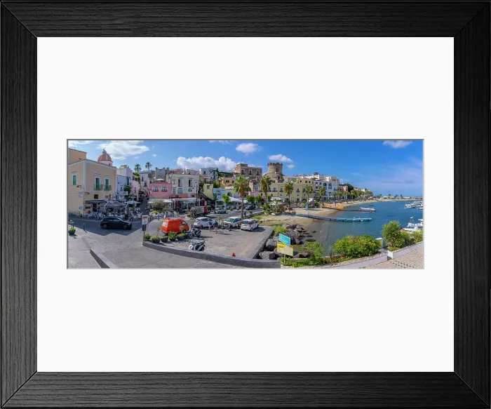 Framed Print : View of cafes and bars on Via Marina, Forio, Island of Ischia, Campania, Italy, Europe Framed Print : View of cafes and bars on Via Marina, Forio, Island of Ischia, Campania, Italy, Europe
