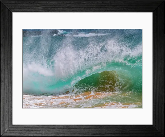 Framed Print : Huge waves breaking on the beach at Ascension Island in the Tropical Atlantic Ocean, South Atlantic Ocean Framed Print : Huge waves breaking on the beach at Ascension Island in the Tropical Atlantic Ocean, South Atlantic Ocean