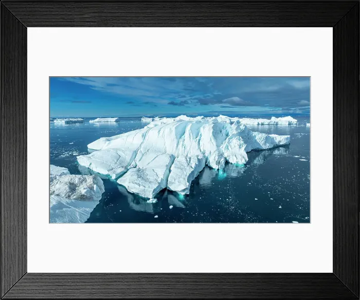 Framed Print : Aerial of the Ilulissat Icefjord, UNESCO World Heritage Site, Western Greenland, Denmark, Polar Regions Framed Print : Aerial of the Ilulissat Icefjord, UNESCO World Heritage Site, Western Greenland, Denmark, Polar Regions