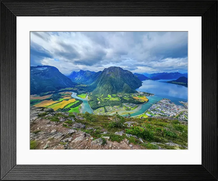 Framed Print : View over the mountainous scenery around Andalsnes, More og Romsdal, Norway, Scandinavia, Europe Framed Print : View over the mountainous scenery around Andalsnes, More og Romsdal, Norway, Scandinavia, Europe