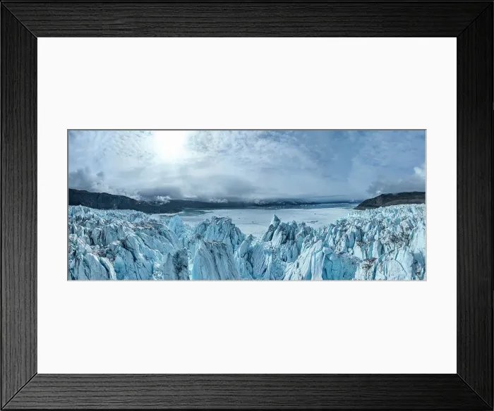 Framed Print : Aerial of the Eqi glacier, Western Greenland, Denmark, Polar Regions Framed Print : Aerial of the Eqi glacier, Western Greenland, Denmark, Polar Regions