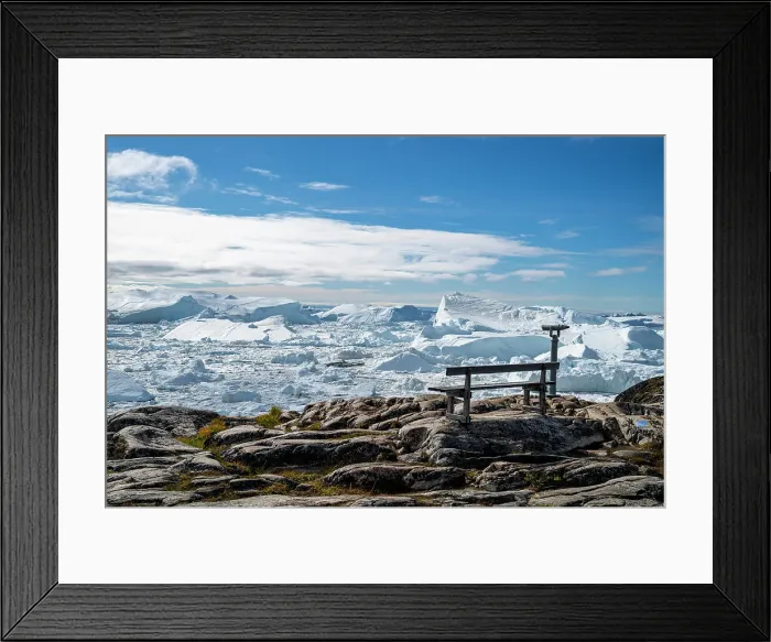 Framed Print : View over the Ilulissat Icefjord, UNESCO World Heritage Site, Western Greenland, Denmark, Polar Regions Framed Print : View over the Ilulissat Icefjord, UNESCO World Heritage Site, Western Greenland, Denmark, Polar Regions