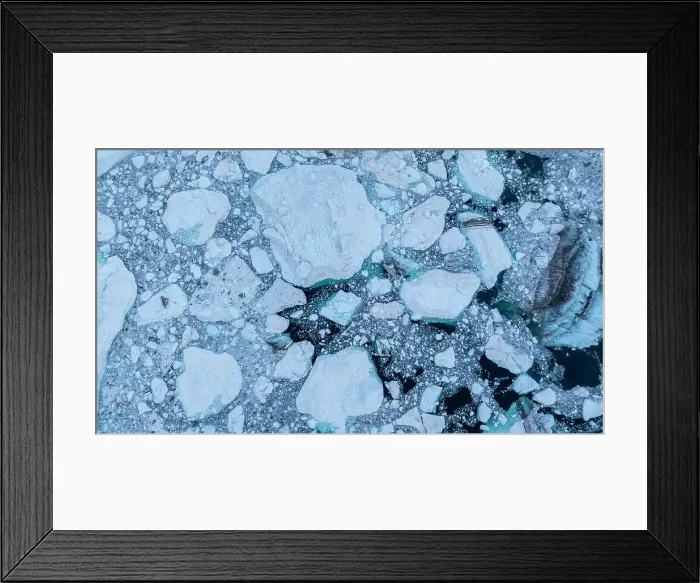 Framed Print : Aerial of the Ilulissat Icefjord, UNESCO World Heritage Site, Western Greenland, Denmark, Polar Regions Framed Print : Aerial of the Ilulissat Icefjord, UNESCO World Heritage Site, Western Greenland, Denmark, Polar Regions