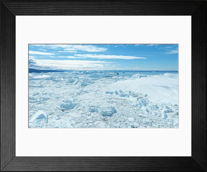 Framed Print : Aerial of the Ilulissat Icefjord, UNESCO World Heritage Site, Western Greenland, Denmark, Polar Regions Framed Print : Aerial of the Ilulissat Icefjord, UNESCO World Heritage Site, Western Greenland, Denmark, Polar Regions