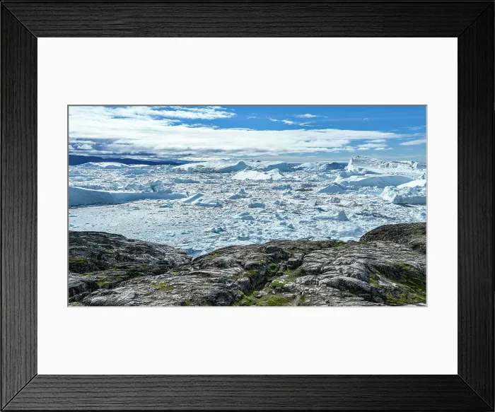Framed Print : Aerial of the Ilulissat Icefjord, UNESCO World Heritage Site, Western Greenland, Denmark, Polar Regions Framed Print : Aerial of the Ilulissat Icefjord, UNESCO World Heritage Site, Western Greenland, Denmark, Polar Regions