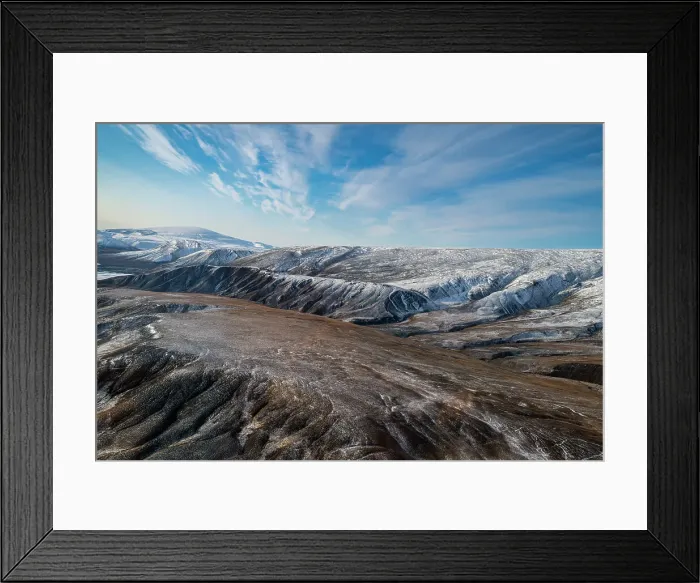 Framed Print : Aerial of Axel Heiberg island, Nunavut, Canadian Arctic, Canada, North America Framed Print : Aerial of Axel Heiberg island, Nunavut, Canadian Arctic, Canada, North America