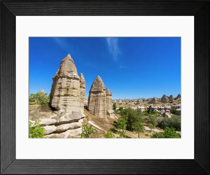Framed Print : Fairy chimney rock formations, Rocket Valley (Gorkundere Valley), Goreme, Cappadocia, Anatolia, Turkey, Asia Minor, Asia Framed Print : Fairy chimney rock formations, Rocket Valley (Gorkundere Valley), Goreme, Cappadocia, Anatolia, Turkey, Asia Minor, Asia