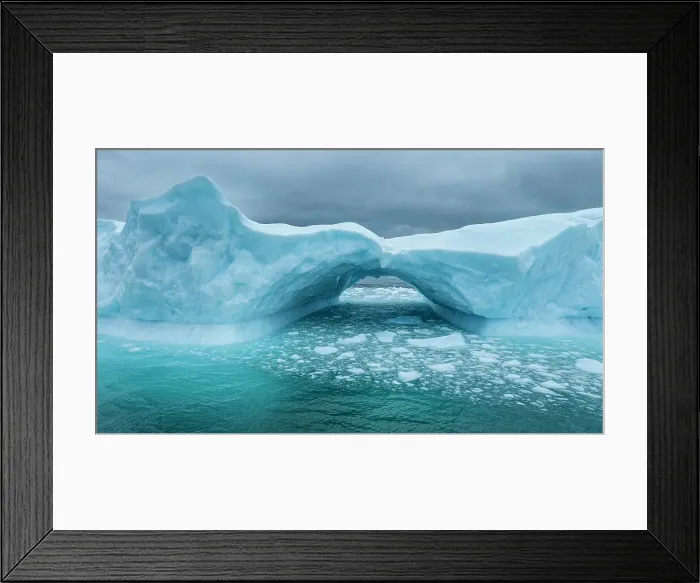 Framed Print : Aerial of an ice arch in the Nuuk Icefjord, Western Greenland, Denmark, Polar Regions Framed Print : Aerial of an ice arch in the Nuuk Icefjord, Western Greenland, Denmark, Polar Regions