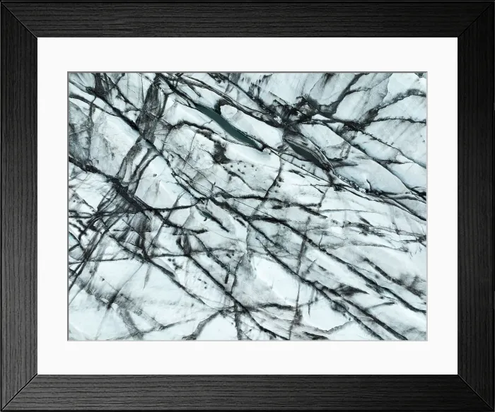 Framed Print : A birdseye view of Svinafellsjokull Glacier, in southern Iceland, Polar Regions Framed Print : A birdseye view of Svinafellsjokull Glacier, in southern Iceland, Polar Regions