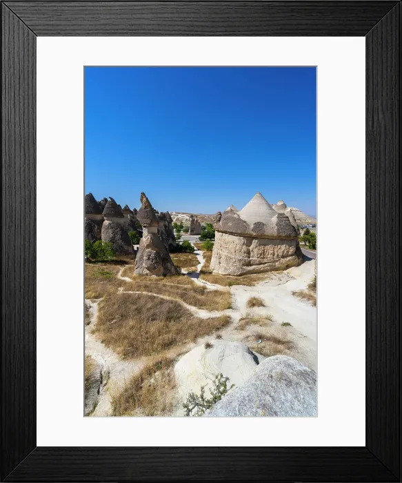 Framed Print : Fairy chimney rock formations, Pasabag Valley, Cavusin, Cappadocia, Anatolia, Turkey, Asia Minor, Asia Framed Print : Fairy chimney rock formations, Pasabag Valley, Cavusin, Cappadocia, Anatolia, Turkey, Asia Minor, Asia