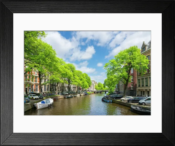 Framed Print : Herengracht canal, Amsterdam, The Netherlands, Europe Framed Print : Herengracht canal, Amsterdam, The Netherlands, Europe
