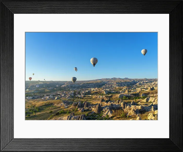 Framed Print : Aerial view of hot air balloons over rock formations at sunrise, Goreme, Goreme Historical National Park, UNESCO World Heritage Site, Cappadocia, Central Anatolia Region, Anatolia, Turkey, Asia Minor, Asia Framed Print : Aerial view of hot air balloons over rock formations at sunrise, Goreme, Goreme Historical National Park, UNESCO World Heritage Site, Cappadocia, Central Anatolia Region, Anatolia, Turkey, Asia Minor, Asia