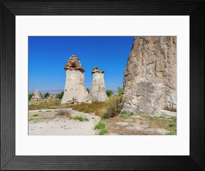 Framed Print : Fairy chimney rock formations, Pasabag Valley, Cavusin, Cappadocia, Anatolia, Turkey, Asia Minor, Asia Framed Print : Fairy chimney rock formations, Pasabag Valley, Cavusin, Cappadocia, Anatolia, Turkey, Asia Minor, Asia