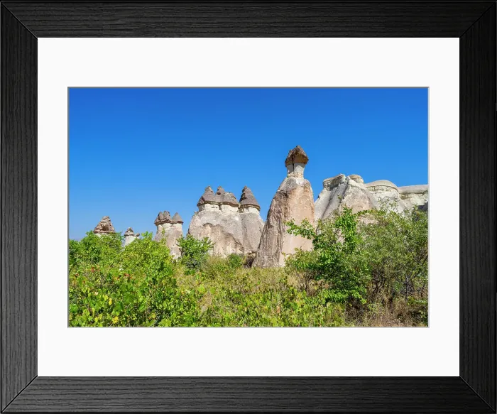 Framed Print : Fairy chimney rock formations, Pasabag Valley, Cavusin, Cappadocia, Anatolia, Turkey, Asia Minor, Asia Framed Print : Fairy chimney rock formations, Pasabag Valley, Cavusin, Cappadocia, Anatolia, Turkey, Asia Minor, Asia
