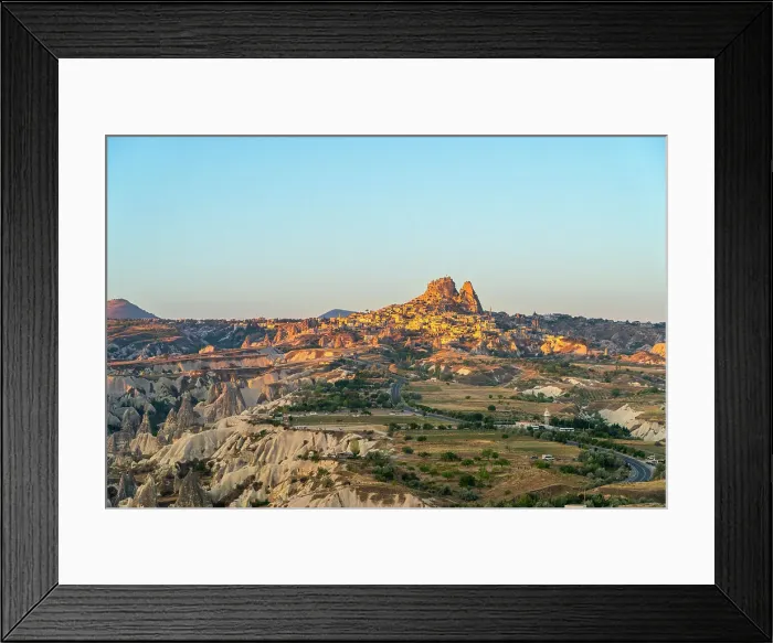 Framed Print : Aerial view of Uchisar Castle at sunrise, Cappadocia, Central Anatolia Region, Anatolia, Turkey, Asia Minor, Asia Framed Print : Aerial view of Uchisar Castle at sunrise, Cappadocia, Central Anatolia Region, Anatolia, Turkey, Asia Minor, Asia