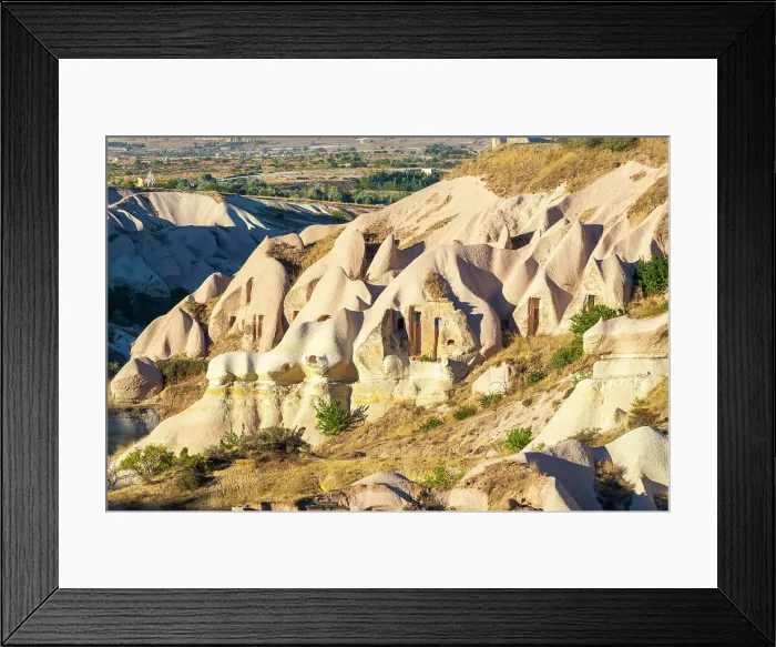 Framed Print : Cave dwellings in Pigeon Valley, Uchisar, Cappadocia, Anatolia, Turkey, Asia Minor, Asia Framed Print : Cave dwellings in Pigeon Valley, Uchisar, Cappadocia, Anatolia, Turkey, Asia Minor, Asia
