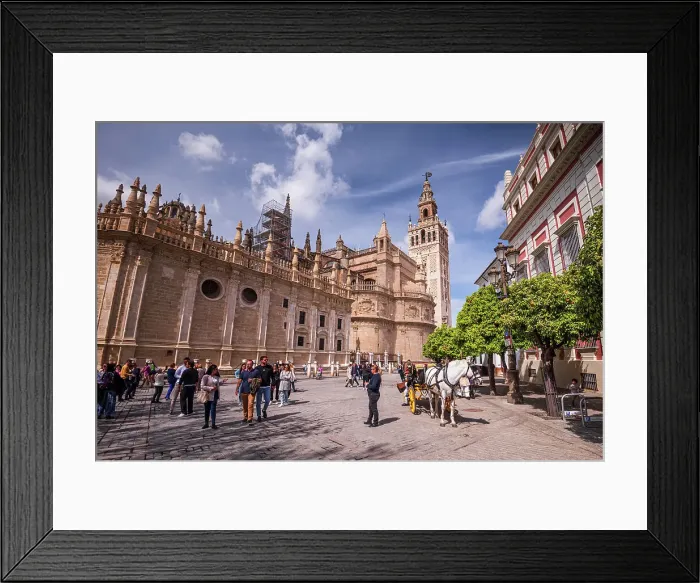 Framed Print : Cathedral of Seville, UNESCO World Heritage Site, Seville, Andalucia, Spain, Europe Framed Print : Cathedral of Seville, UNESCO World Heritage Site, Seville, Andalucia, Spain, Europe