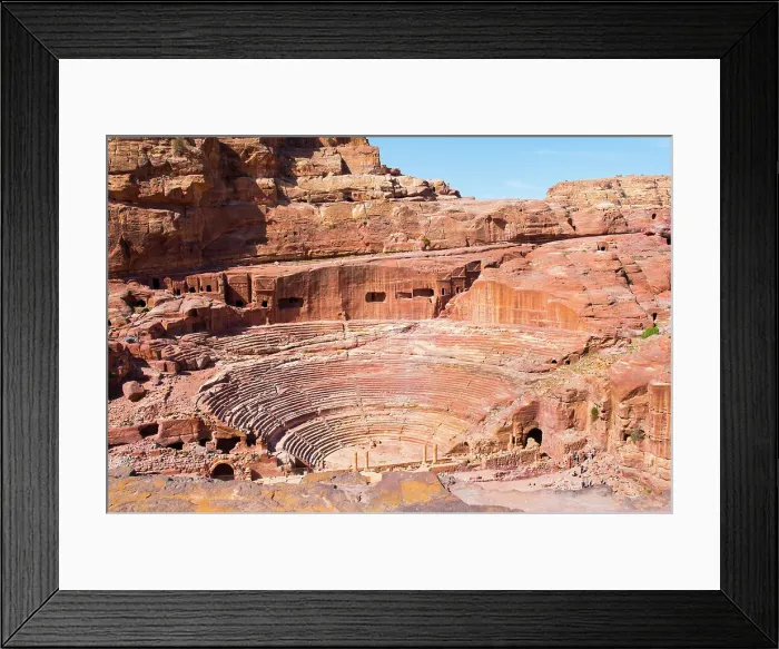 Framed Print : Historic and archaeological Nabataean city of Petra, UNESCO World Heritage Site, Jordan, Middle East Framed Print : Historic and archaeological Nabataean city of Petra, UNESCO World Heritage Site, Jordan, Middle East