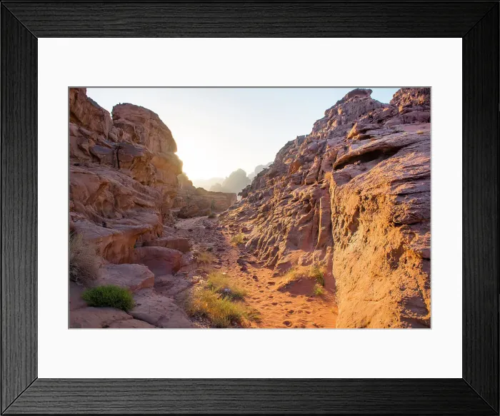 Framed Print : Wadi Rum, UNESCO World Heritage Site, Jordan, Middle East Framed Print : Wadi Rum, UNESCO World Heritage Site, Jordan, Middle East