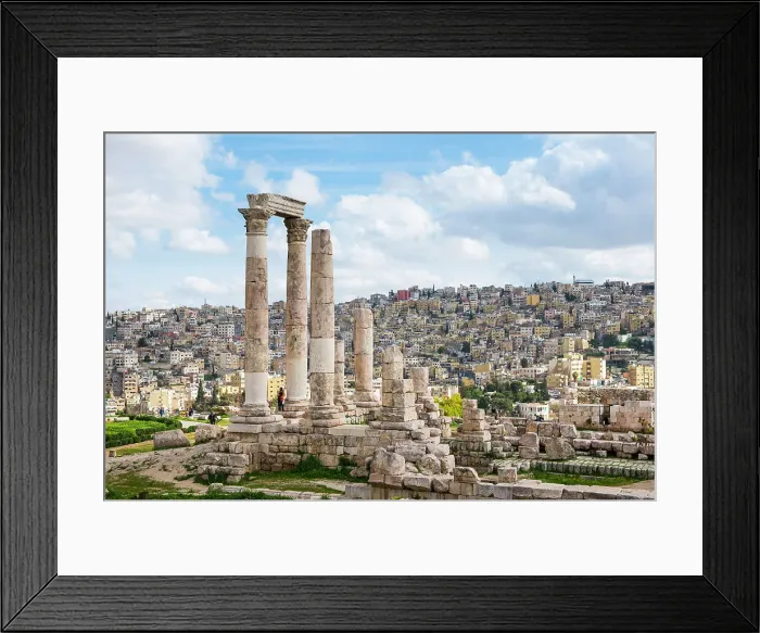 Framed Print : The Temple of Hercules within the Amman Citadel (Jabal al-Qal'a), historic site located on top of a hill in the heart of Amman, Jordan, Near East, Southern Levant, West Asia Framed Print : The Temple of Hercules within the Amman Citadel (Jabal al-Qal'a), historic site located on top of a hill in the heart of Amman, Jordan, Near East, Southern Levant, West Asia