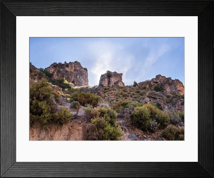Framed Print : Los Cahorros Monachil, Monachil, Sierra Nevada, Granada, Andalusia, Spain, Europe